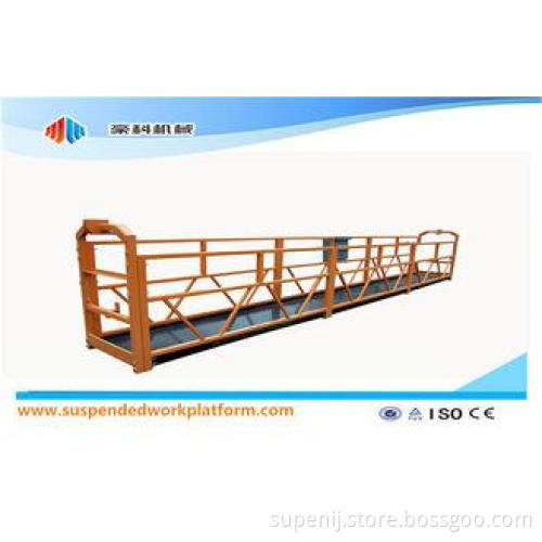 Steel / Aluminum Suspended Wire Rope Platform ZLP800 380V 5